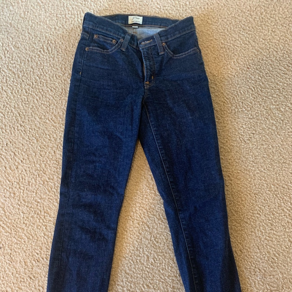 J.crew toothpick jeans size 25